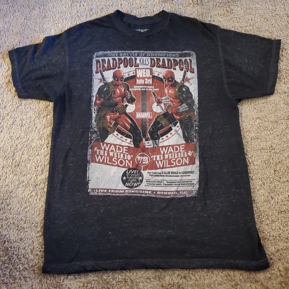 Deadpool Vs Deadpool Lightweight T-Shirt (Men's Size L)